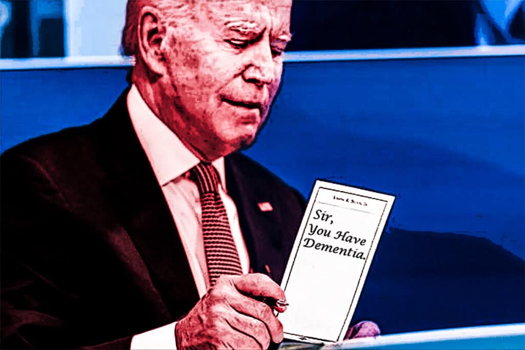 Biden gaffe a demencia