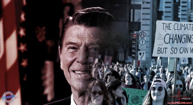 Ronald Reagan The White House, Mencipta perubahan iklim yang konservatif