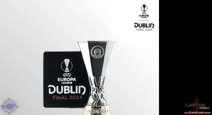 UEFA Europa League Dublin Final 2024 Pin Badge UEFA Club, Manchester United claim first Europa League title