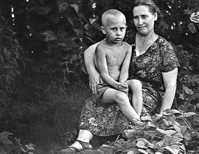 Putin as a child